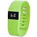 Juboury Bluetoooth 4.1 Fitness Smart Bracelet Smart Wristbands with Pedometer Sleep Tracker Fitness Tracker for IOS Android Phones (Green)