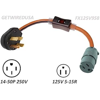 Amazon.com: Electrical Stove 10-50P 3-Pin Male 220/250V ...