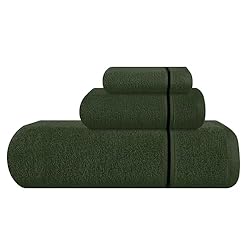 MyOwn Ultra Soft 3 Pack Cotton Towel Set, Contains