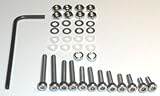 Deluxe Turntable Cartridge Headshell Mounting Bolt Screw Kit 39 Pieces