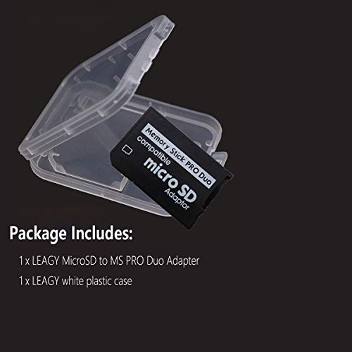 LEAGY PSP 1000, PSP 2000, PSP3000 Memory Stick Adapter, Micro SD naar Memory Stick PRO Duo MagicGate Card voor, Handycam… - Afbeelding 8