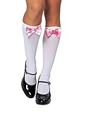 Sexy Adult Women Stockings With Argyle Bow By Roma, As Shown, One Size