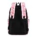 Bookbag Girls School Backpack Cute Schoolbag fit 15inch Laptop Insulated Lunch bag for Teens Boys Kids Travek Daypack (Unicorn Pink 1)