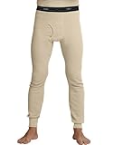 Hanes Men's X-Temp Thermal Pant, Natural, Large