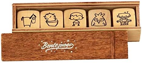 Bentejuego クリエイティブストーリーキューブ 木製ハンドクラフト おもちゃ おもちゃ Amazon