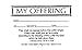 My Offering Economy Offering Envelope (Box of 500)