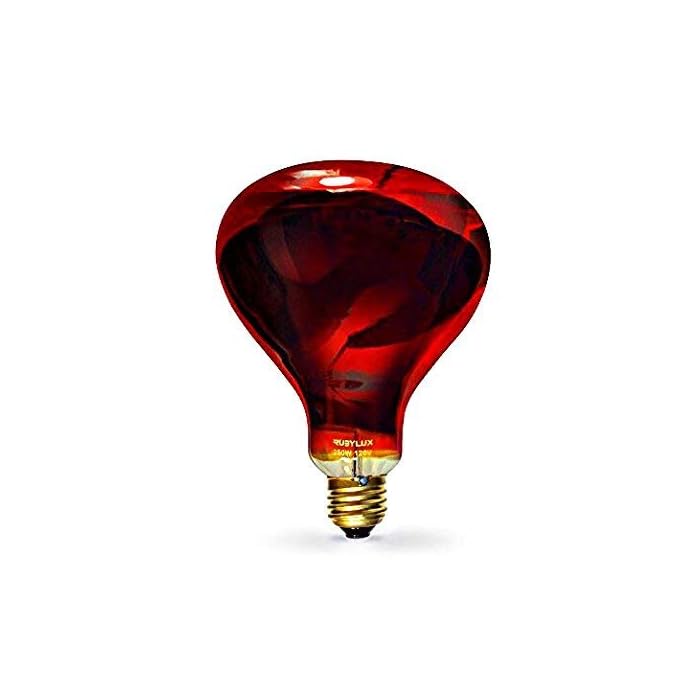 RubyLux NIR-A Near Infrared Bulb Grade A, 3 Pack