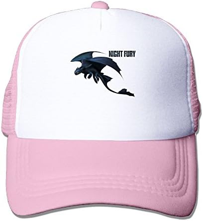 Avis N How To Train Your Dragon Mesh Hat Trucker Cap Hat Pink