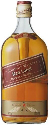 Amazon Co Jp ジョニーウォーカー 赤ラベル 40度 1750ｍｌ 1本 食品 飲料 お酒