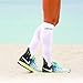 DANISH ENDURANCE Graduated Compression Socks (White 1 Pair, US Women 5-7 // US Men 3.5-6)