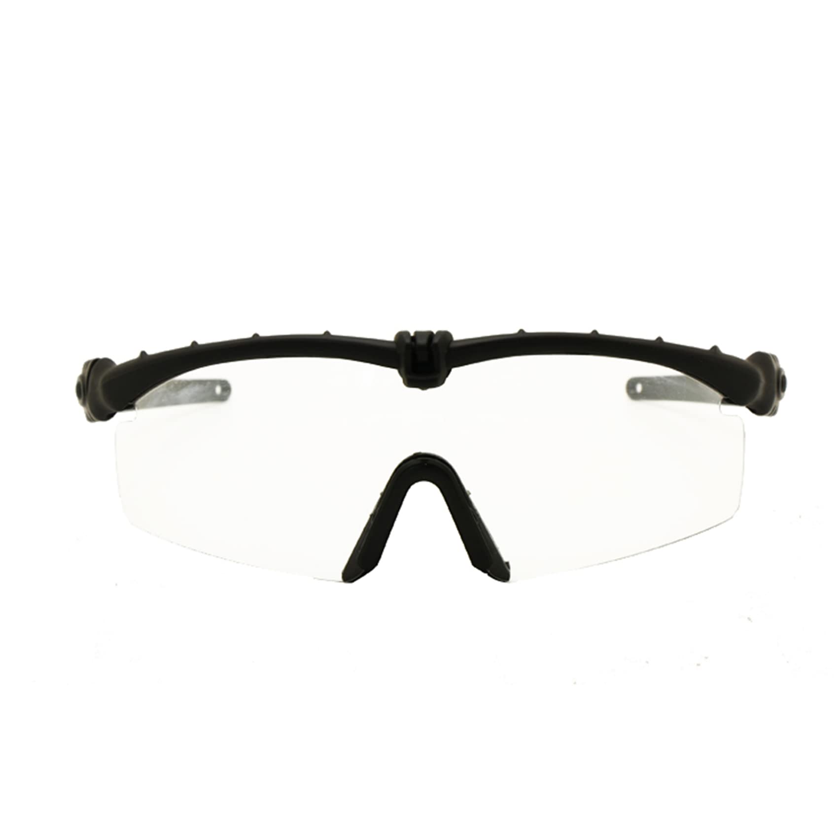 EnzoDate Polarized Army Sunglasses Ballistic Military Goggles Men Frame 3/4 Lens Combat War Game Eyeshields (Black, Transition 4 Lens)