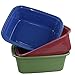 Ramddy 12 Quart Plastic Dishpan/Basin, 14