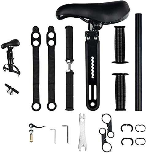 Bomoya Kids Bike Seat for Mountain Bikes, Detachable Front Mounted Bicycle Seats for Children 2-5 Years Old
