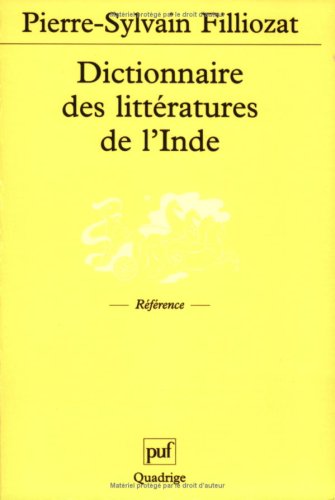 Dictionnaire des littératures de l'Inde