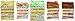 Tory's Rice Crunchy Rice Rolls Variety Pack-40 Rolls (Pack of 5), White Rice, Brown Rice, Green Tea, Honey Ginger, Honey Cinnamon (Pack of 5)