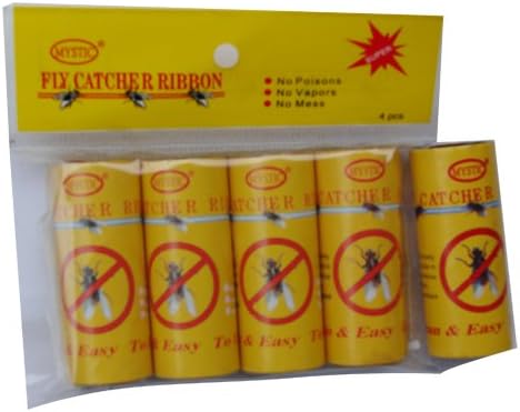 Fly Catcher Ribbon with glue 4 rolls