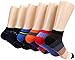 Marino Avenue Mens Ankle Socks - Funky Colorful Low Cut Sock For Men - Size 10-13 - Style 4-6 Pack