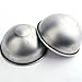 CHAWOORIM Bath Bomb Ball Molds Bath Fizzies Stainless Steel Molds 2pieces Per 1set
