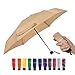 Ke.movan Travel Compact Umbrella Mini Sun & Rain Umbrella Ultra Light for Carry On - Fits Men & Women, Gift Choice