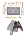 Vercord 8 Set Travel Packing Pods Luggage Organizers Cubes with Laundry Bags Accessories, Grey