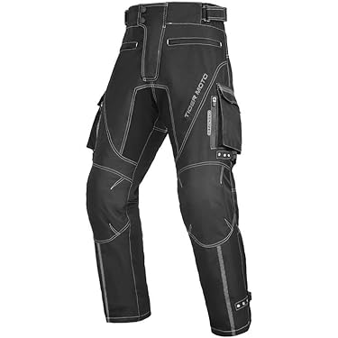 Mens Bikers Chaps Jeans Brown Leather Motorcycle Style Trouser Pants - – Leather Addicts - View #5