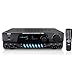 Pyle 200W Home Audio Power Amplifier - Stereo Receiver w/ AM FM Tuner, 2 Microphone Input w/ Echo for Karaoke, Great Addition to Your Home Entertainment Speaker System - PT260A