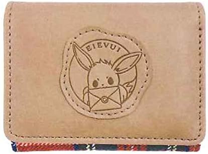 Kamio Japan 268100 Pocket Monster Mini Wallet Eevee Letter Mofu EIEVUI