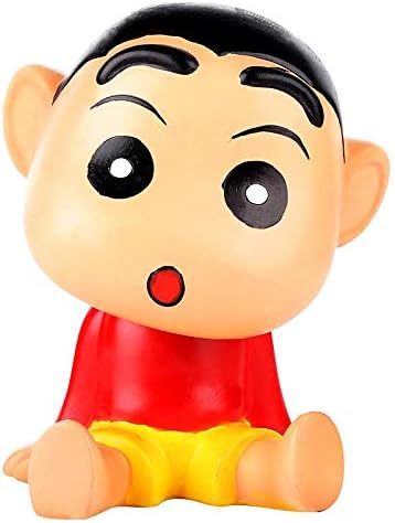 Wowheads Shin chan Standing Polystone Natural Color Figurines ( Size 3 x 3 x 4.5 inch )