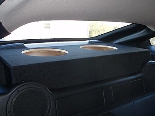 Custom Subwoofer Enclosure Sub Box and Amp Rack for a Nissan 350Z