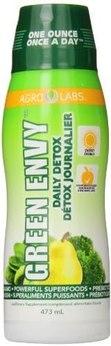 Agro Labs Green Envy Daily Detox Supplement, 16 Fluid Ounce by Agro Labs