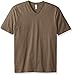 American Apparel Men's Organic Fine Jersey Short Sleeve Classic V-Neck T-Shirt