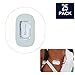HiBell 25-Pack Dexcom G5 G4 CGM Patches, Pre Cut Clear Waterproof Adhesive Patches,Latex Free Hypoallergenic Medical Tape, Dexcom CGM Sensor Protection Stickers for Diabetics