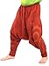 jing shop Harem Pants – Cotton One Size, Unisex Boho Aladdin Baggy Trousers for Men & Women – Hippie Lounge Chic