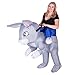 Bodysocks Adult Inflatable Rabbit Fancy Dress Costume