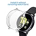 Compatible with Galaxy Watch Active 2 Case 44mm, 2 Pack Full Coverage TPU Anti-Scratch Screen Protector Case Soft Protective Cover for Samsung Galaxy Active 2 44mm Smartwatch