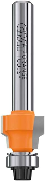 CMT 807.004.11 HW Flush Trim Router BIT with Bearing S=6.35 D=12.7X9.52 R0.4