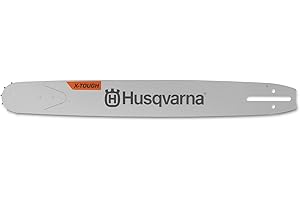 Husqvarna X-Tough 18 inch Chainsaw Bar, 3/8" Pitch, .050" Gauge and 68 Drive Links