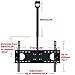 VideoSecu Adjustable Tilt Ceiling TV Mount for Most 32