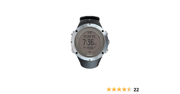 SUUNTO RELOJ DE HOMBRE CUARZO 40MM CORREA DE GOMA CAJA DE ACERO SS020676000