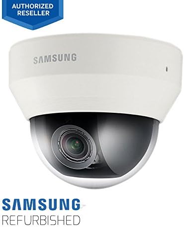 Samsung PoE Network Security Dome Camera SND-5084 | 720p HD, 3-8.5mm Varifocal, Day/Night (Manufacturer Refurbished)