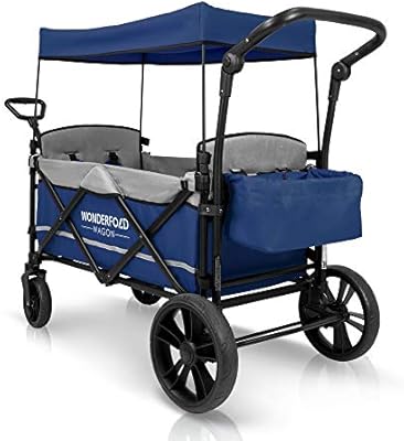 wagon with stroller handle