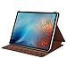 MOSISO 2018 iPad Pro 11 inch Case,Vintage Retro Protective Cover PU Leather Stand Folio Shell with Auto Wake/Sleep Function Compatible with iPad Pro 11 (1st Gen. A1980/A2013/A1934/A1979), Brown