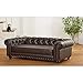 Enchanted Home Pet Wentworth Brown Sofa Dog Bedthumb 2