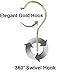 FLORIDA BRANDS Padded Clothing Fabric Hangers for Women - Earth Tone, Set of 12 Premium Coat Hangers for Closet, Bride Hanger for Wedding Dress, Sweater