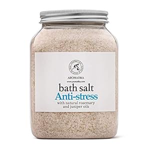 De-Stress-Bath-Salt-1300g-100-Natural-Pure-with-Essential-Oils-Rosemary-Juniper-Best-for-Good-Sleep-Relaxing-Calming-Body-Care-Beauty-Aromatherapy-Stress-Relief De-Stress Bath Salt 1300g - 100% Natural & Pure with Essential Oils Rosemary & Juniper - Best for Good Sleep - Relaxing…