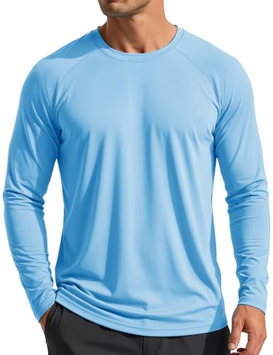 MAGCOMSEN Men's Long Sleeve Workout T-Shirt