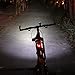 Cycloving Super Bright LED Bike Lights. Cycling Water Resistant Bicycle Headlight and Tail Light