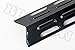 BBQMANN 92071(4-pack) Universal Porcelain Steel Heat Plate /Heat Shield for Select Gas Grill Models By Kenmore, Master Forge and Others(16 1/8