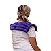 Nature Creation Reusable Microwave Heat Pad - Microwave Heating Pad for Neck, Shoulders & Upper Back, Cold Compress & Hot Pack, Heat Pack Warming Pad, Microwavable Heating Pads, Purple Marble 1 Pack