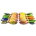 12 Pack Flying Foam Foam Missile Footballs with Tails, Sports Aero Pocket Flyers Toys for Kids Outdoor Backyard Activities, Games, Party Favors (9 Inches)